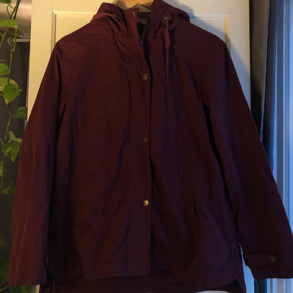 Thin Maroon Jacket